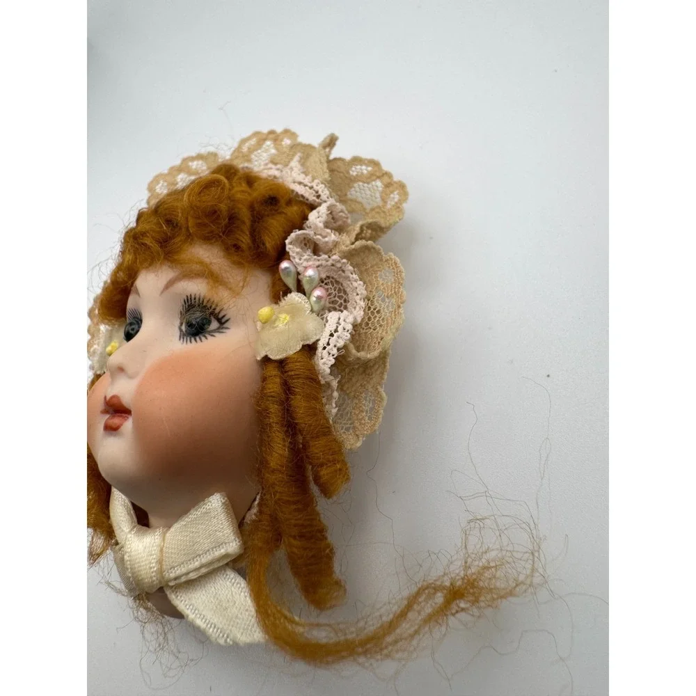 Vintage Doll Brooch